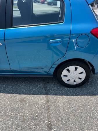 2014 Mitsubishi mirage four-door DE hatchback - $6,500 (Burlington)63618062327427123