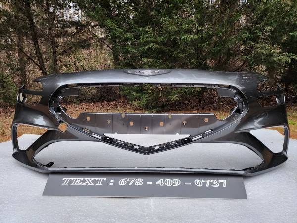 2021 - 2023 GENESIS G70 FRONT BUMPER COVER OEM  . NO SHIPPING 1