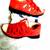 New Women's Very Comfortable Propet Red Suede Ghillie Walker Sandals 1 thumbnail