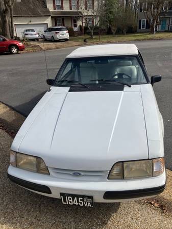 1988 Ford Mustang LX Convertible - $15,000 (Newport News)63621714910977123