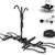 2" Hitch Mount Bike Rack Fit 2 X 60 lbs Bicycle Carrier Platform Style 4 thumbnail