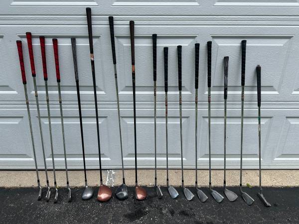 16 Golf Clubs - Left Handed Plus Free Golf Balls 1