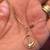 Yellow Gold  Bracelet with Beautiful Rounded Anchor Charm 3 thumbnail