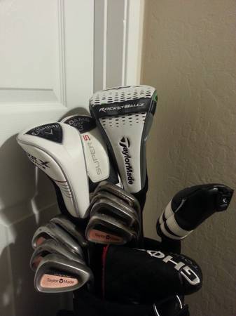 Taylormade full golf clubs set and bag 1
