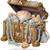 2 diamond painting DIY kits apple cottage night light & treasure chest 5 thumbnail