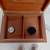 Cigar Humidor with Cards Dice Set - Mahogany Wood -  Poker etc 4 thumbnail