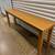 Vintage six foot gold painted console table 5 thumbnail