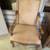 Pair Leather Host Chairs, Nailhead Trim, Vintage French Provincial 2 thumbnail