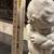 Huddled Baby Boy Concrete Lawn Sculpture, #2 7 thumbnail