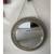 Like new large 1990s Bombay Medallion Mirror w Chain Hanger 6 thumbnail