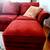 Sofa with storage ottoman & cushions 12 thumbnail