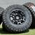 Black 17” TRD Pro Style Rims Toyota Wheels 33” Tires 4Runner Tundra 8 thumbnail