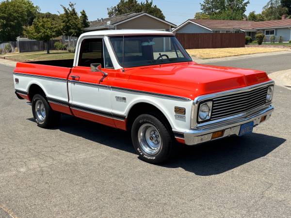 1971 Chevy Original Cheyenne10 Short bed Factory A/c 2wd Very Nice - $28,000 (Sacramento)63619366632963121