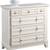 Mission Style, 4 Drawer Hardwood Chest, White Finish size: 36X36X16 1 thumbnail