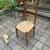 Gio Ponti style tall italian ladderback chair w/ rush seat A234 2 thumbnail