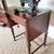 Antique Domestic Rotary Sewing Machine + Table Fully Working + Extras 16 thumbnail