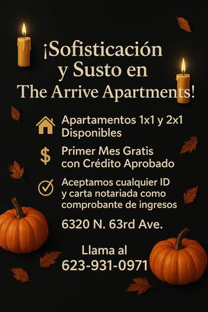 $1,299 / 2br - 🕷️ No Tricks, Just Treats! 👻 (Glendale AZ)64024998457730120