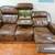 High end leather reclining sofa 4 thumbnail