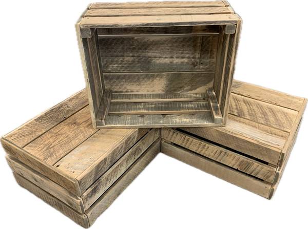 Barn Wood Crates - $20 (Western WI)63471097305987122