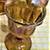 Glass Pitcher + 4 Goblets Grape Pattern 1960s collectible glass 5 thumbnail