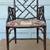 Classic Hollywood Regency Faux Bamboo Armchair 1 thumbnail
