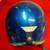 Blue VINTAGE HUSTLER 200 MOTORCYCLE MOTOCROSS HELMET ROP 4170  Small 4 thumbnail