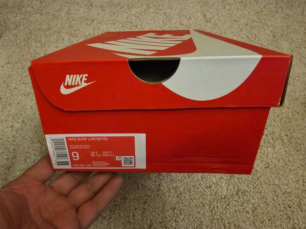 Nike Dunk Low Retro black/white Panda Size 9 *Brand New* 1