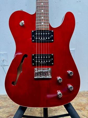 ‘05 Squier Master Series Thinline Telecaster HH 1