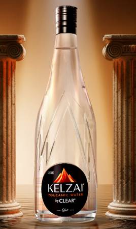 Buy Sparkling Natural Mineral Water in India – Kelzai 750ml Glass Bott 1