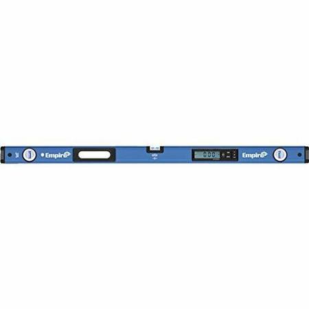 Empire Level em105.48 48" True Blue Magnetic Digital Box Level w/ Case 1