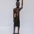 wood hand carved sculpture African ethnographic statue 52 " tall 1 thumbnail