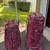2 Piece Kathy Van Zeeland Croco Burgundy Rolling Suitcases 3 thumbnail