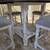 Ashley Wooden Counter Height Dining Table 4 Cushioned Chairs 5 thumbnail