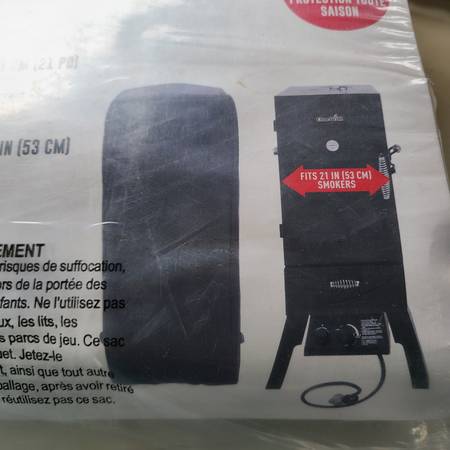 Cubierta vertical negra para parrilla, serie Performance, 22 pulgadas de ancho x 33 pulgadas - $20 (Mukilteo)63471461348225121
