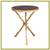 Global Views Granite & Brass Twig Side Table 1 thumbnail