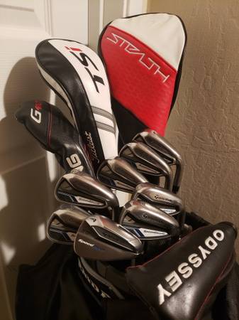 Taylormade full golf clubs set and bag 1