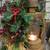 Decorated Wooden Lantern Lights up Sturdy Wooden Post & Base 2 thumbnail