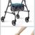 Medline Rollator Walker w/Seat/Storage/6"Wheels 1 thumbnail