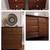 Solid elm original vintage mcm mid century tallboy dresser drawers sideboard 1 thumbnail