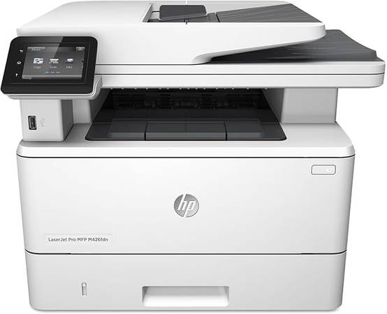 HP LaserJet Pro M426fdn All-in-One Laser Printer WIRED Black & White 1