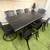 9pc 8 Chair Outdoor Patio Dining Table Set 3 thumbnail