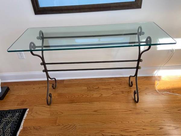 GLASS TOP TABLE 1
