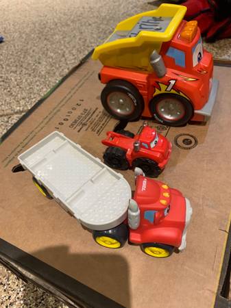 Tonka Chuck & Friends trucks 1