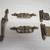 Cabinet Hinges /Handles/ Pull  - 5 piece set (Bronze tone) 1 thumbnail