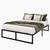 KING BED frame platform metal 1 thumbnail