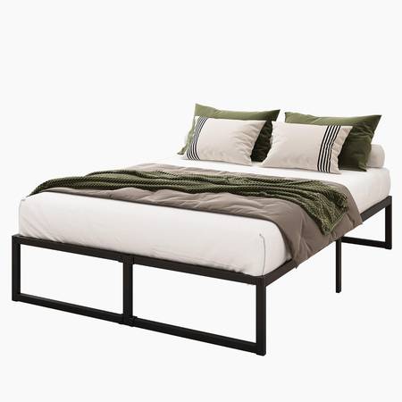 KING BED frame platform metal 1