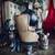 Beautiful Ralph Lauren Distressed Leather Chesterfield Wingback Chair 8 thumbnail