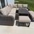 Athena Sectional with Sintered Stone Top and Sunbrella Fabric, 7pc 8 thumbnail