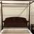 Solid Mahogany Queen Canopy Bed Frame, Heavy Duty, Disassembles 3 thumbnail
