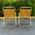 Vintage Telescope Aluminum Folding Lawn Chairs 11 thumbnail